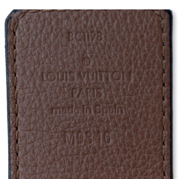 LOUIS VUITTON  Pyramide Reversible Monogram Leather Belt 40MM - Picture 3 of 5